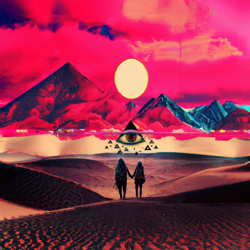 AI generated punk girl